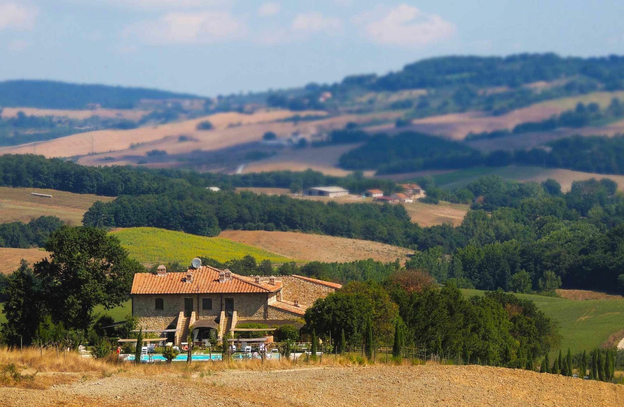 Penzion Casale Refoli Casole dʼElsa Exteriér fotografie