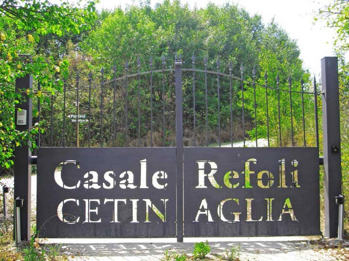 Penzion Casale Refoli Casole dʼElsa Exteriér fotografie