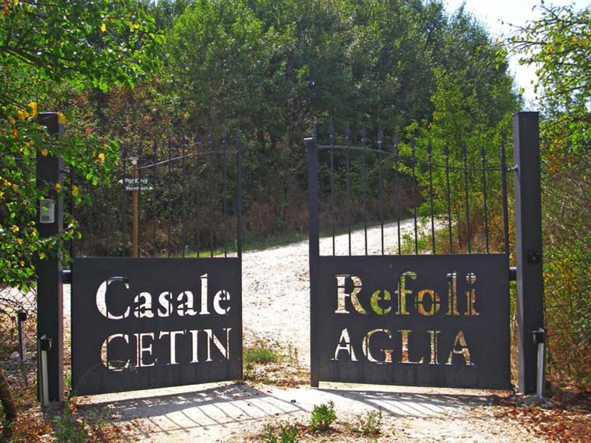 Penzion Casale Refoli Casole dʼElsa Exteriér fotografie